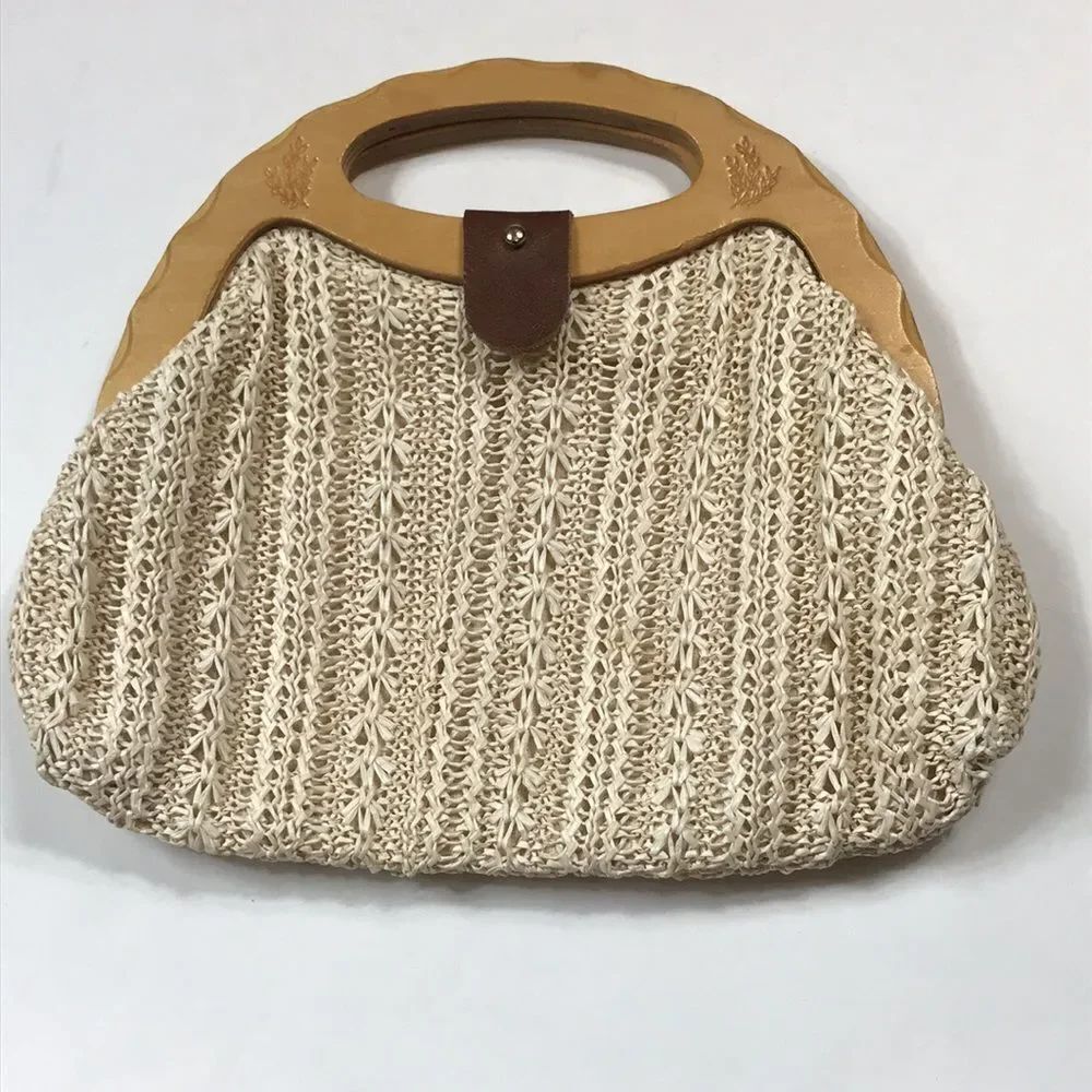 Vintage Woven Handbag - Picture 2 of 16